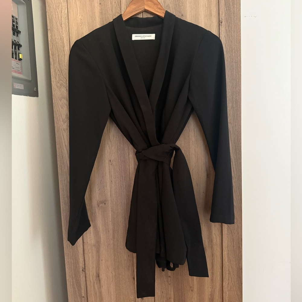 Amanda Uprichard Elegant Black Dress